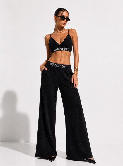 Conjunto Chocolate Doce Urban Preto 