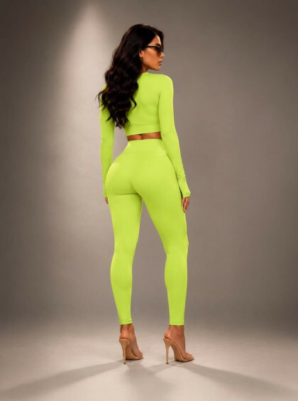 Calça Chocolate Doce Agape Verde