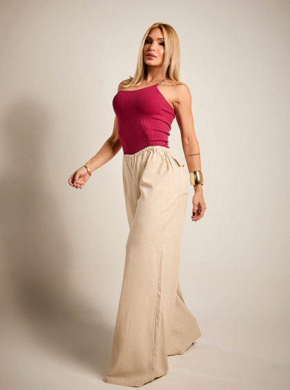 Calça Chocolate Doce Legitima Nude