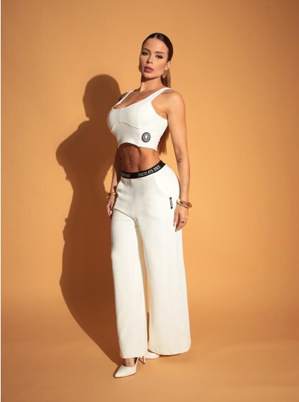 Conjunto Chocolate Doce Capri Off White 
