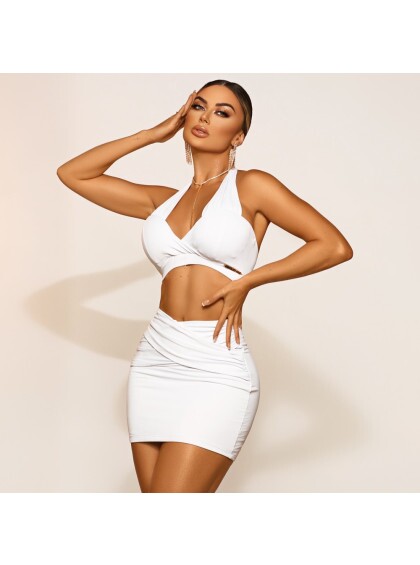 Conjunto Chocolate Doce Nina Branco