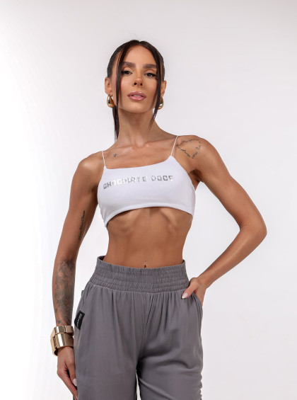 Top Chocolate Doce Joe Branco