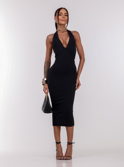 Vestido Chocolate Doce Aurum