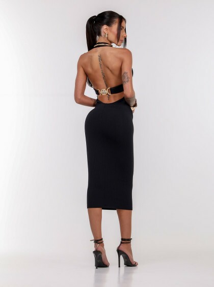 Vestido Chocolate Doce Aurum