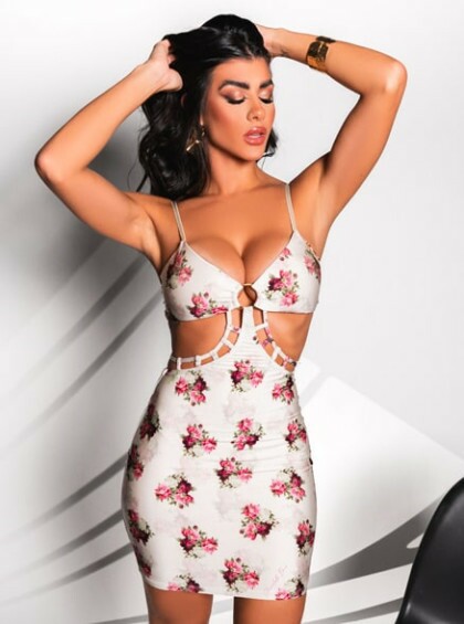 Vestido Chocolate Doce Larissa