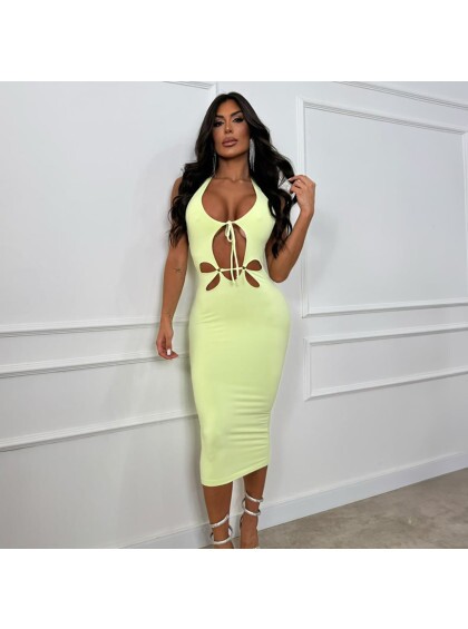 Vestido Chocolate Doce Magnolia Verde