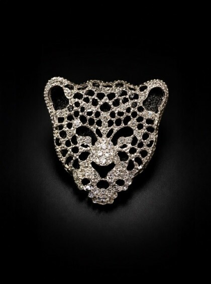 Broche Chocolate Doce leopardo