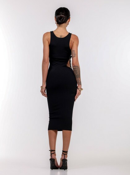 Vestido Chocolate Doce Nobreza preto