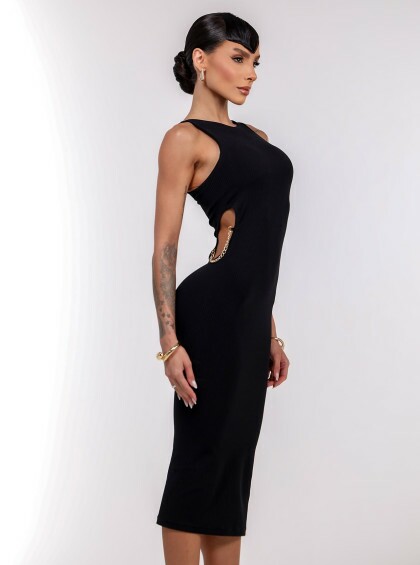 Vestido Chocolate Doce Nobreza preto