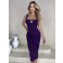 Vestido Chocolate Doce Mariah Uva