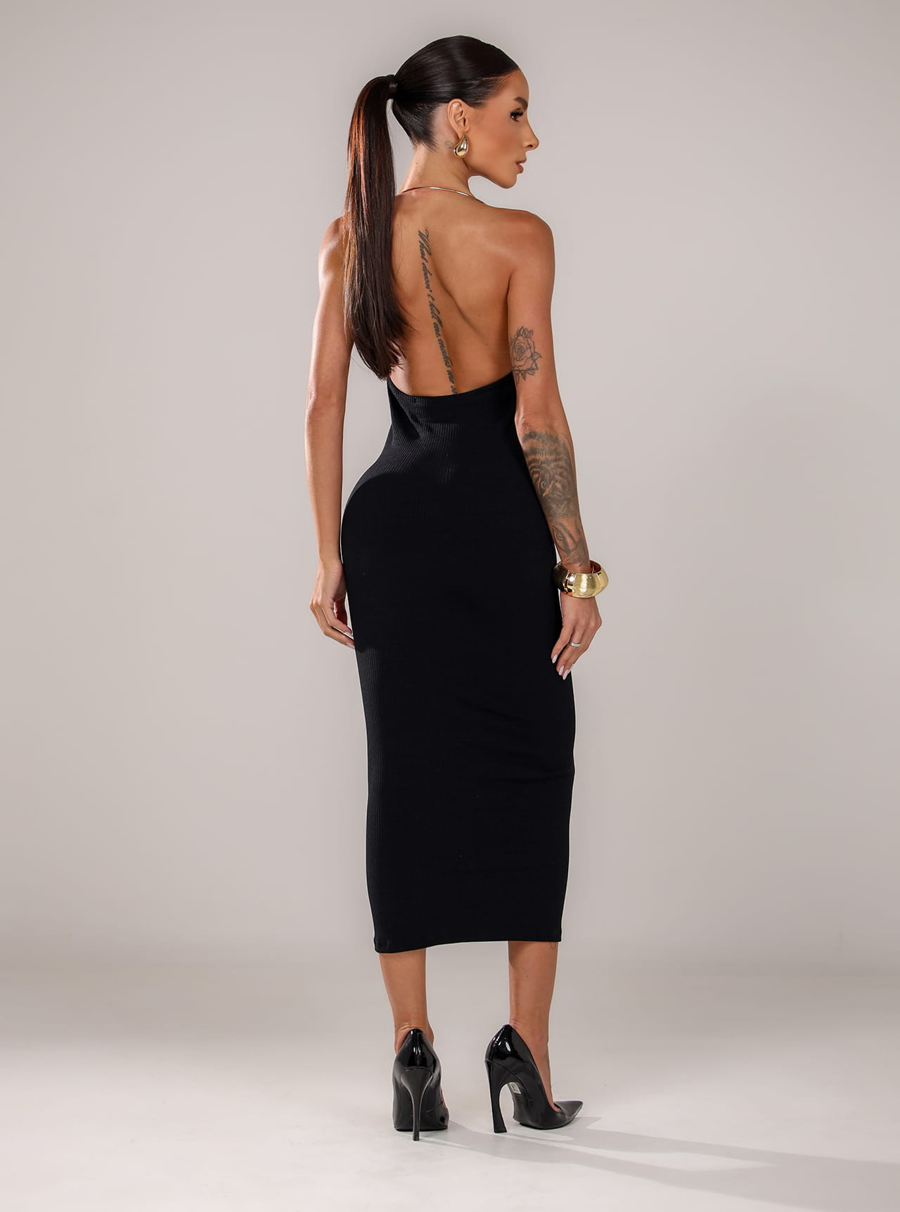 Vestido Chocolate Doce Virtuosa Preto