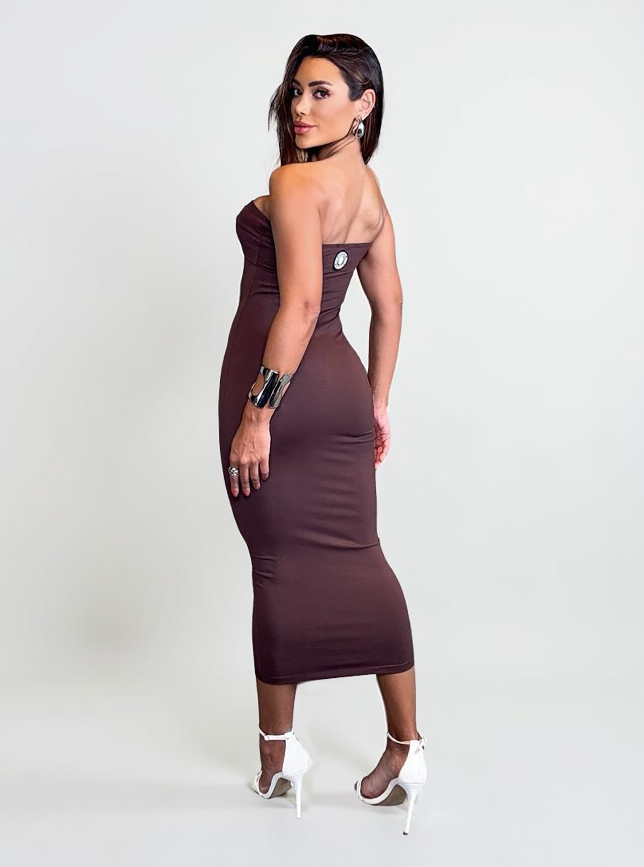 Vestido Chocolate Doce Marrom