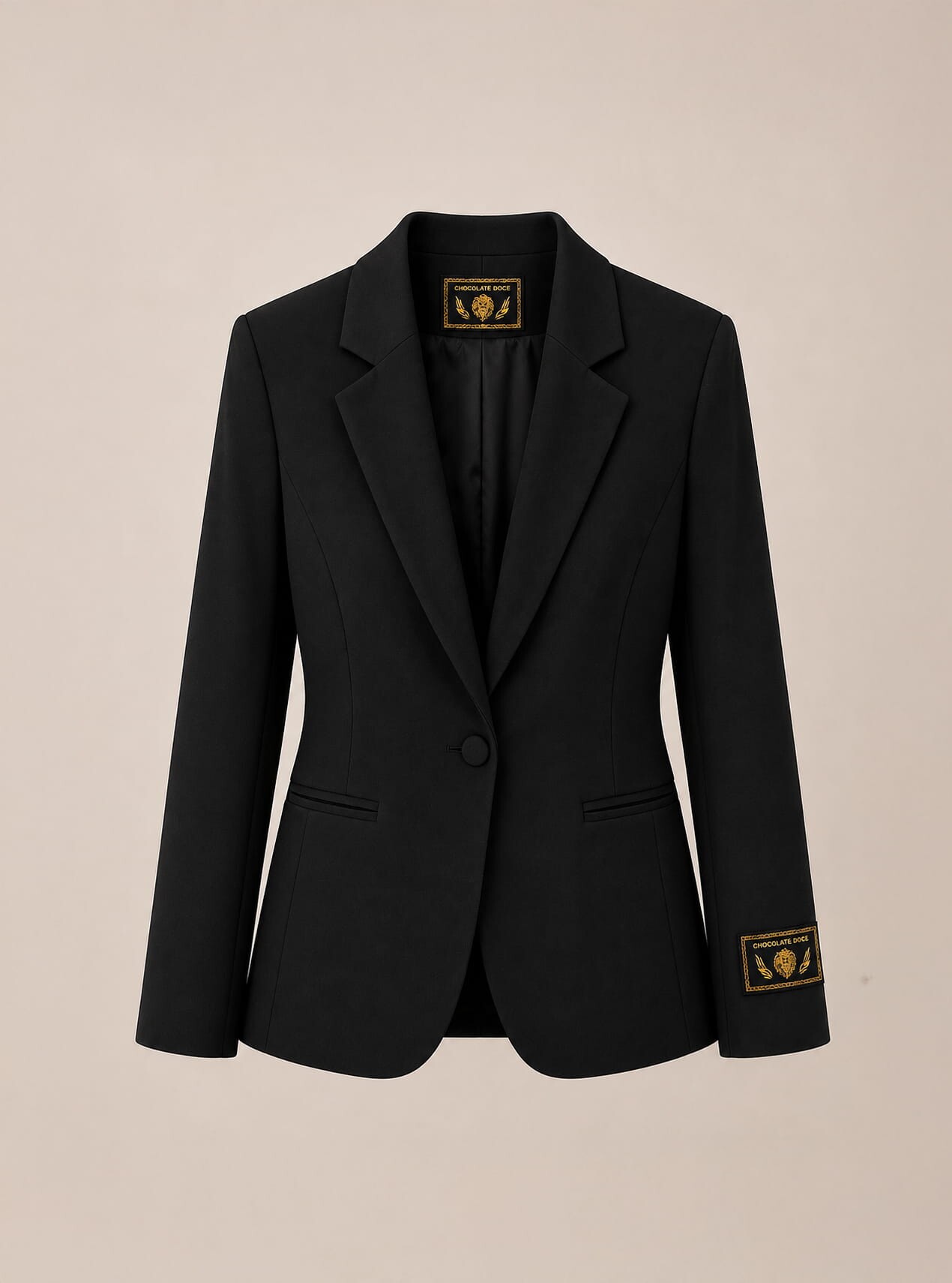 Blazer Chocolate Doce Preto