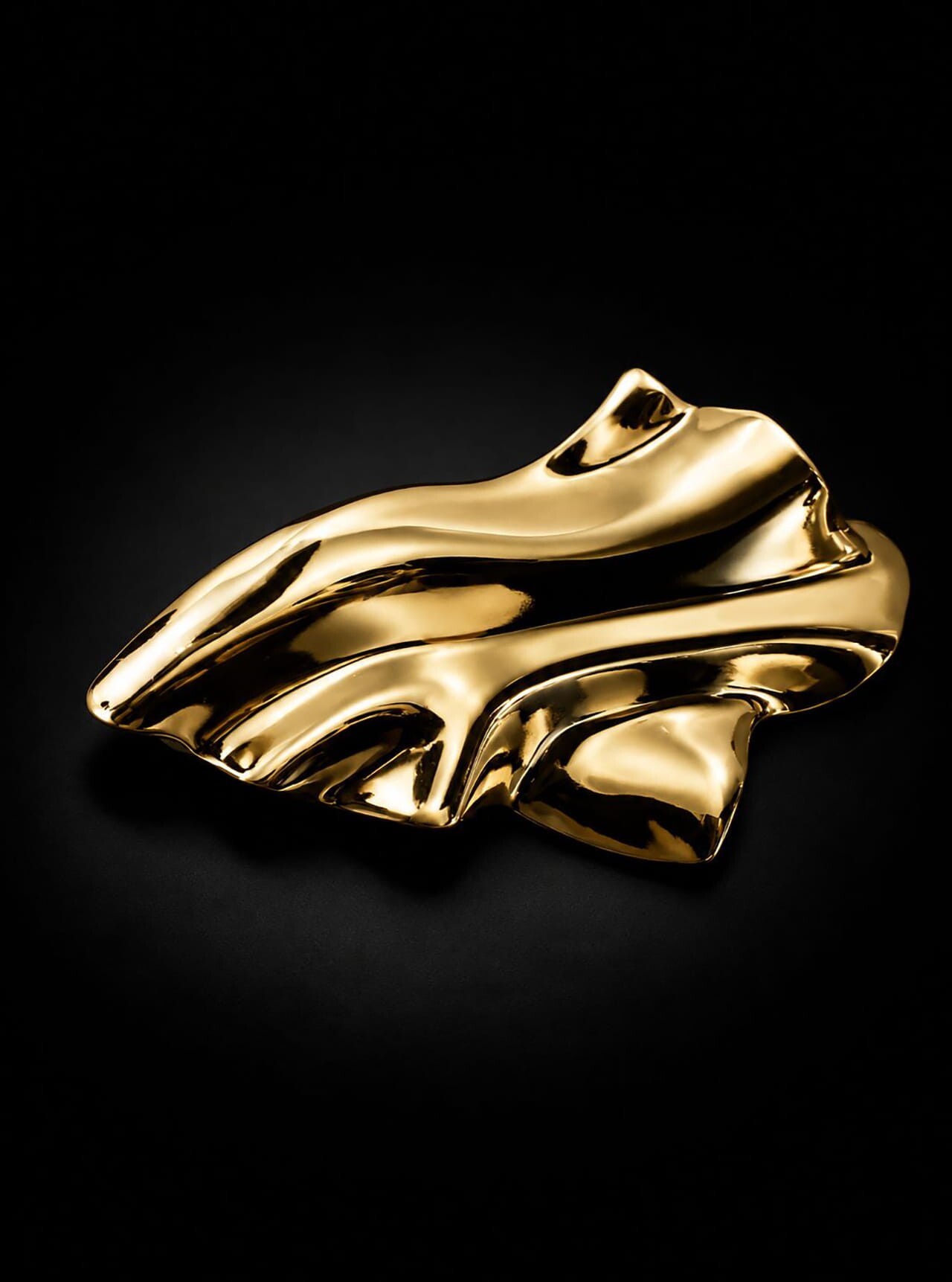 Broche  Chocolate Doce Dourado