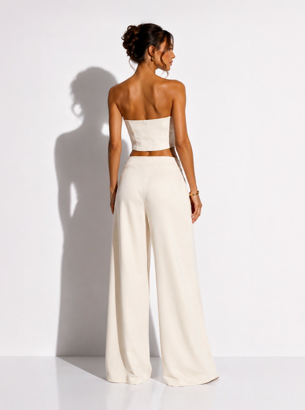 Conjunto Chocolate Doce Leticia Off White