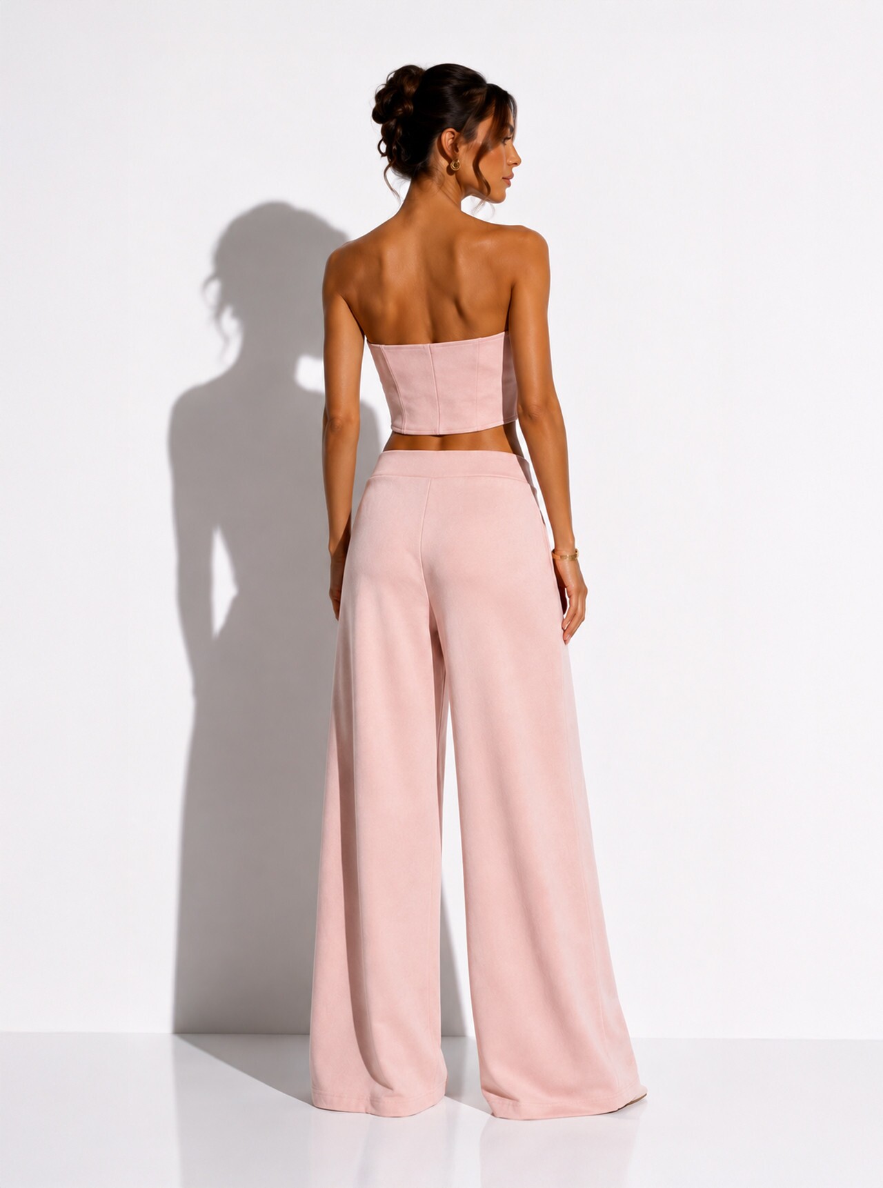 Conjunto Chocolate Doce Leticia Rosa