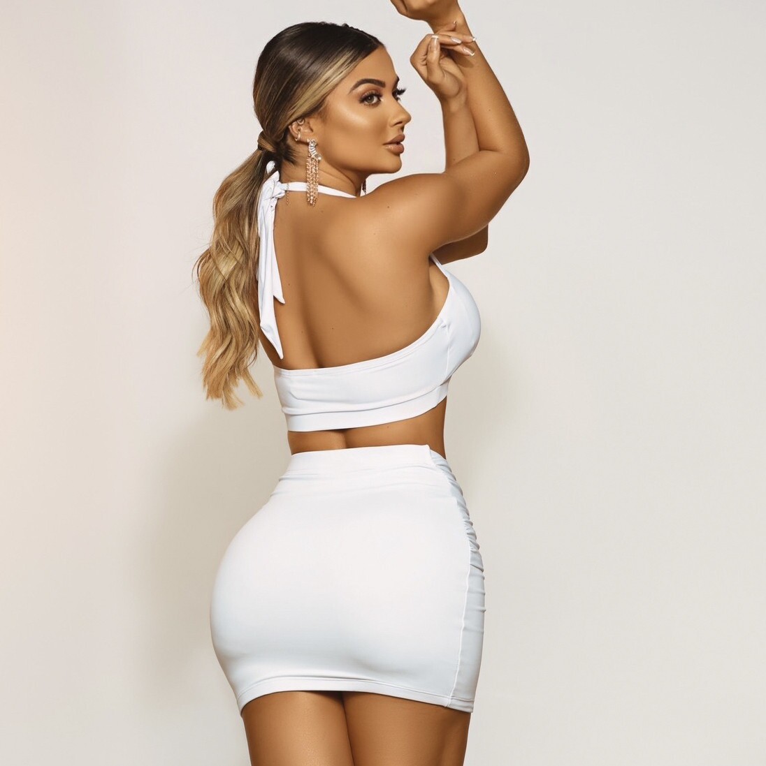 Conjunto Chocolate Doce Nina Branco