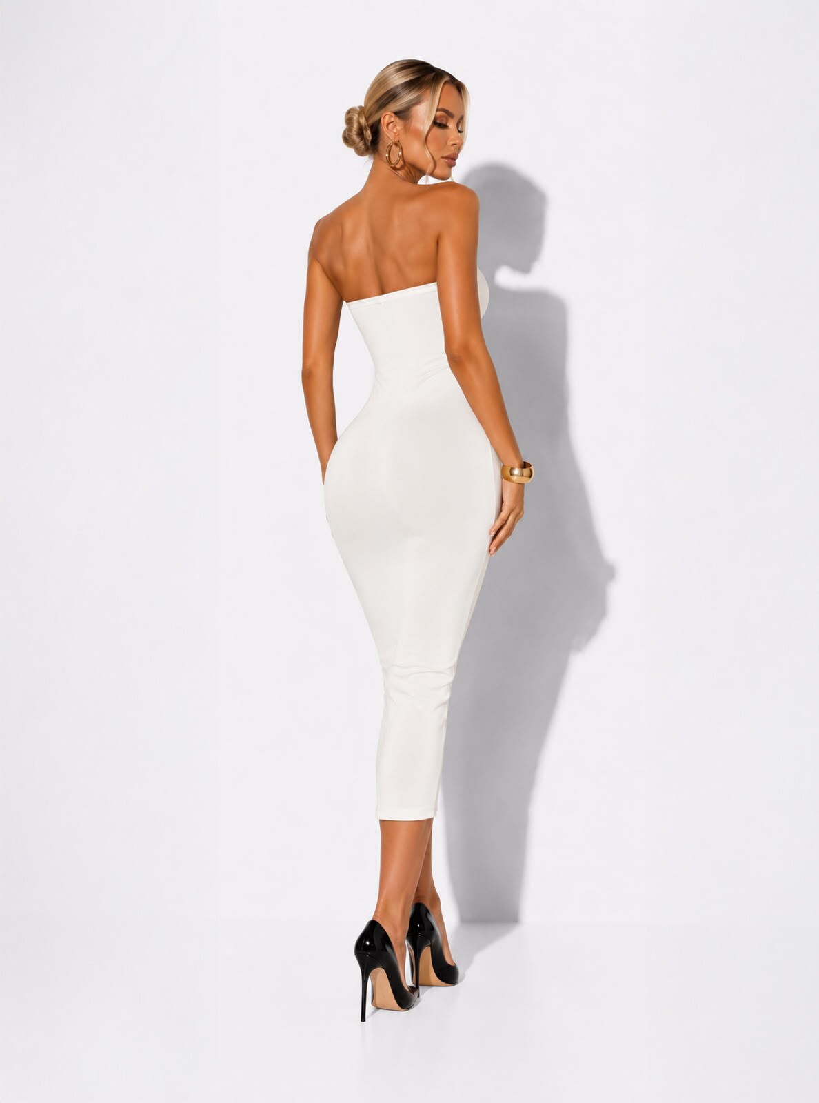 Vestido Chocolate Doce Essenza Off White