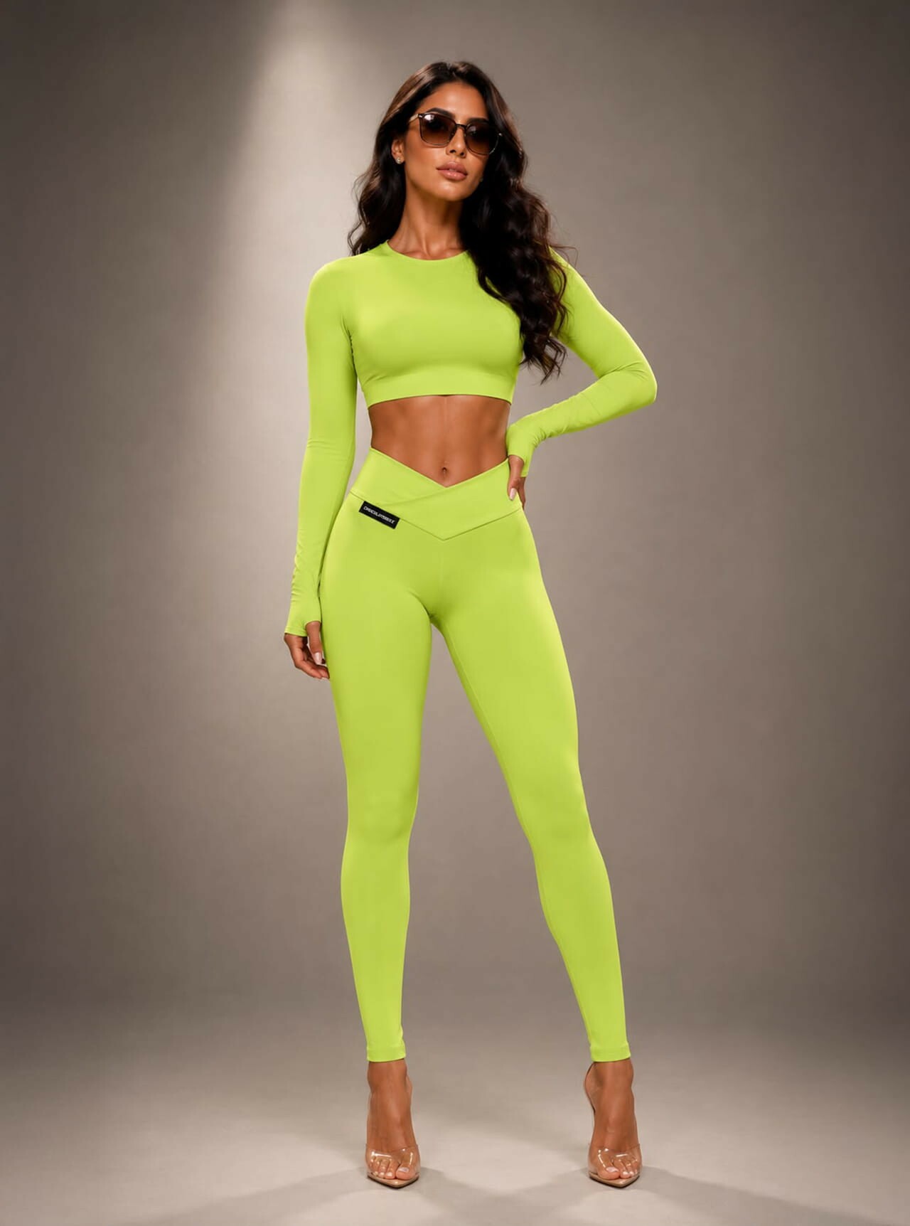 Cropped Chocolate Doce Agape Verde