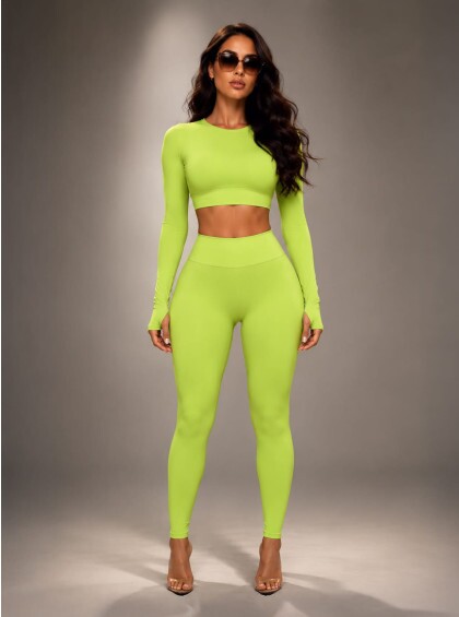 Calça Chocolate Doce Agape Verde