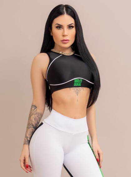 CONJUNTO CHOCOLATE DOCE ALESSANDRA BRANCO