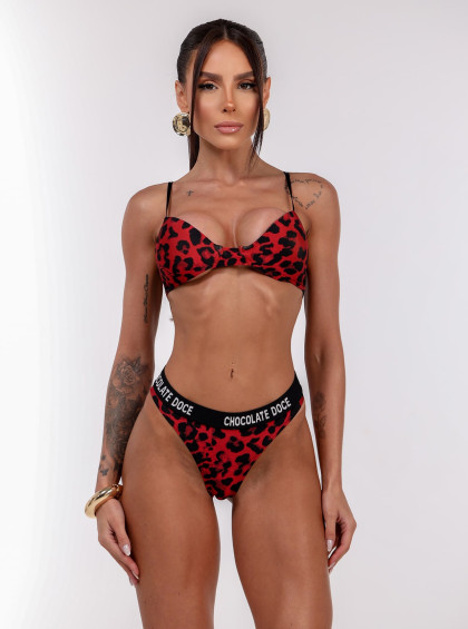 Conjunto Chocolate Doce Vega Estampado