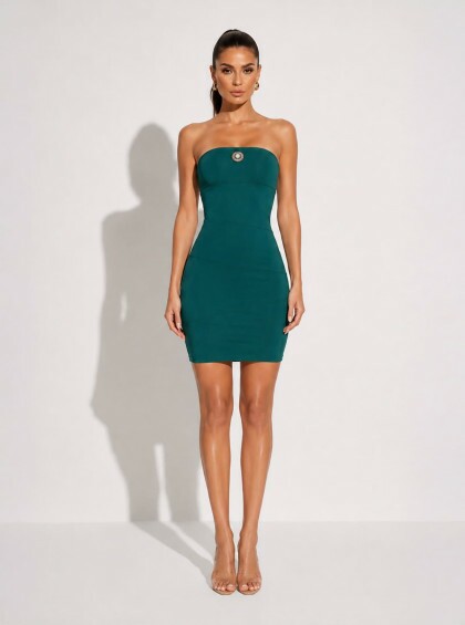Vestido Chocolate Doce Abigail Verde
