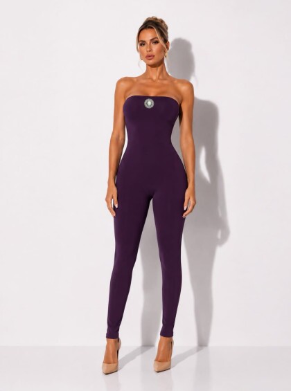 Macacão Chocolate Doce Furia uva Neoprene