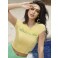 Cropped Chocolate Doce Bruna Amarelo