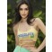 Cropped Chocolate Doce Lorena Amarelo
