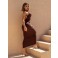 Vestido Chocolate Doce Alure Chocolate
