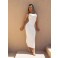 Vestido Chocolate Doce Alure Off White 
