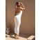 Vestido Chocolate Doce Alure Off White 
