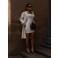 Vestido Chocolate Doce Bianca Brazao Off White