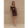 Vestido Chocolate Doce Clio Chocolate 