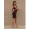Vestido Chocolate Doce Clio Chocolate 