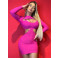 Vestido Chocolate Doce Leda Pink