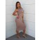 Vestido Chocolate Doce Sorelle Nude
