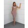 Vestido Chocolate Doce Sorelle Nude