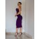 Vestido Chocolate Doce Vertice Uva