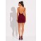 Vestido Curto Chocolate Doce Yoko Vinho