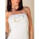 Vestido Chocolate Doce Essenza Off White