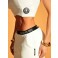 Cropped Chocolate Doce Capri Off White