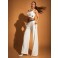 Cropped Chocolate Doce Capri Off White