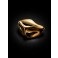 Broche Chocolate Doce Dourado