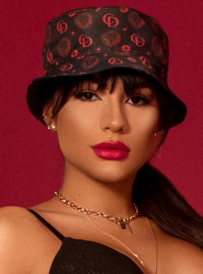 BUCKET HAT DUPLA FACE CHOCOLATE DOCE PRETO