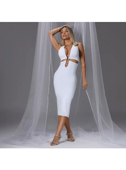 Vestido Chocolate Doce Elysia