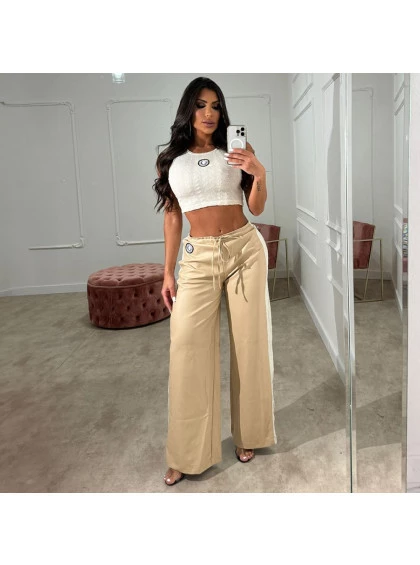 Calça Chocolate Doce Elin Off White