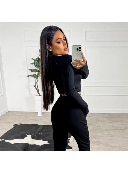 Calça Clarissa Chocolate Doce Preto