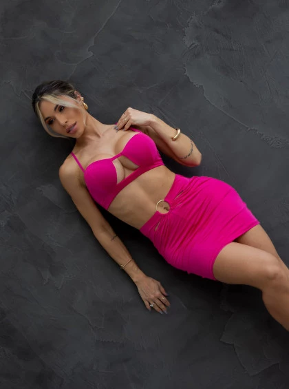 Conjunto Chocolate Doce Luare Pink
